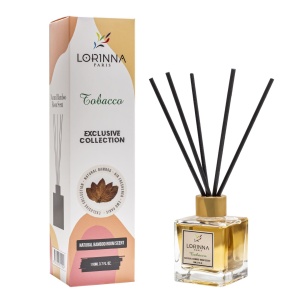 Parfum Odorizant de camera Lorinna Paris Tabacco 110 ml aroma de Frunze de Tutun - Img 1