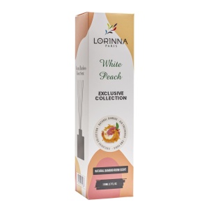 Parfum Odorizant de camera Lorinna Paris White Peach 110 ml aroma Piersica Alba - Img 3