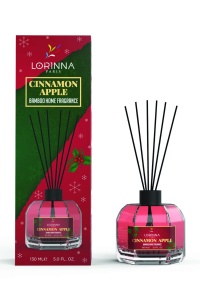 Parfum Parfum Odorizant de camera Lorinna Cinnamon Apple / Scortisoara si Mar, 130 ml, Cadou ideal de Sarbatori - Img 2