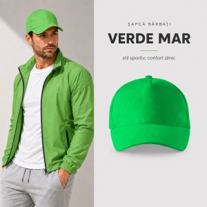 Șapcă Bărbați Sport din Bumbac, Reglabilă cu Cataramă și Cozoroc Curbat – 5P 307 - Img 31