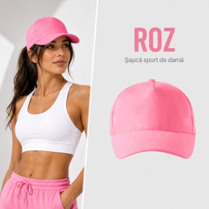 Șapcă Damă Sport din Bumbac, Reglabilă cu Cataramă și Cozoroc Curbat – 5P 307 - Img 28