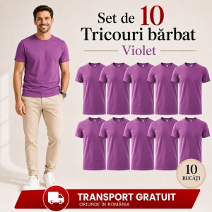 Set 10 Tricouri Bărbat în Aceeași Nuanță, Malfini, 100% Bumbac, 145 g/m², Guler Rotund, 26 Culori, Mărimi S–3XL - Img 33