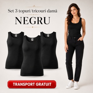 Set 3 topuri damă / maiouri sport, tricou fără mâneci, 16 nuanțe - Img 18