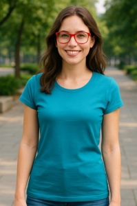 Set 3 tricouri Dama Bumbac Simplu Casual Elegant lejer, tricou decoltat femeie, Dama - Img 77
