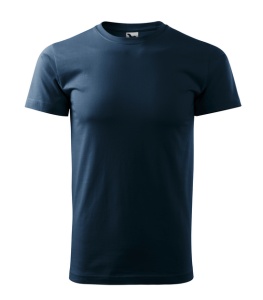 Tricou pentru barbati din bumbac 100% de culoare albastru marin