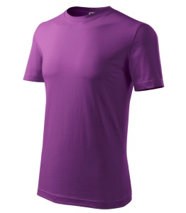 Set 5 tricouri clasice Violet, barbatesti din bumbac 100%, clasice pentru barbati 132 - Img 4
