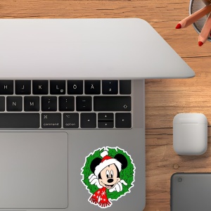 Set de 15 stickere Mickey pentru sarbatori - Img 3