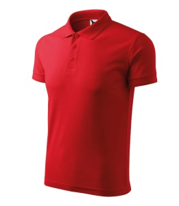 Tricou polo barbati de culoare rosu
