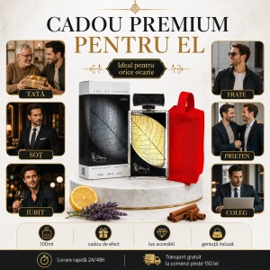 Set parfum Lattafa Najdia 100ml, parfum Arabesc, Barbati, Gentuta cosmetice - Img 9