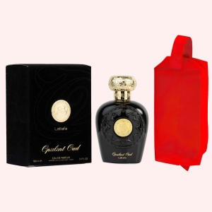 Set parfum Lattafa Opulent Oud 100ml, parfum Arabesc, Unisex, Gentuta cosmetice - Img 11