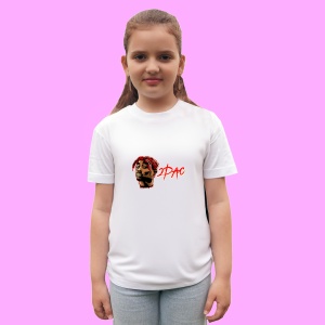Tricou 2Pac cartoon red dreads, muzica RAP, Dama | Barbat | Copii - Img 3