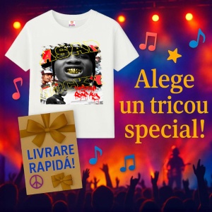 Tricou A$AP Rocky - Gold Teeth Style 1, muzica Hip-Hop / Rap, Dama | Barbat | Copii - Img 14
