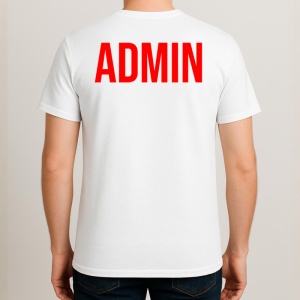 Tricou ADMIN, Personalizat | Unisex Dama si Barbat