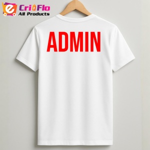 Tricou ADMIN, Personalizat | Unisex Dama si Barbat - Img 2