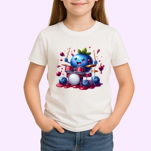 Tricou Afine amuzant de vara tobosar, Fructe, Copii | Dama