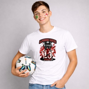 Tricou Alphonso Davies Canada World Cup Fifa 2026, din bumbac 100%, tricou alb, Copii | Dama | Barbat