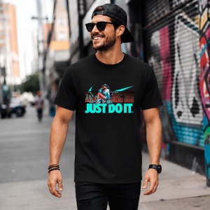 Tricou Anime Girl Street Fashion Teal Pink Urban Lifestyle, din bumbac 100%, tricou negru, Copii | Dama | Barbat - Img 5