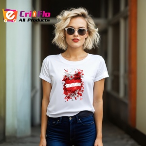 Tricou Austria Steag Splash Art, Copii | Dama | Barbat - Img 12