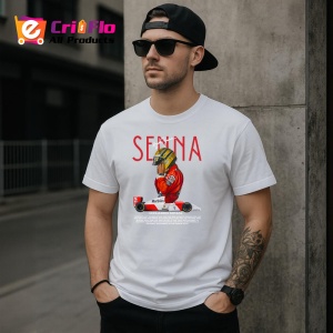 Tricou Ayrton Senna Colaj Istoric Masina Rosie Formula 1 Retro, Copii | Dama | Barbat - Img 5