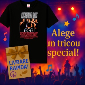 Tricou Backstreet Boys, muzica Pop, Dama | Barbat | Copii, Culoare Negru - Img 15