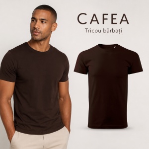 Tricou Bărbat Basic Free, 100% Bumbac, Guler Rotund, Croială Tubulară, S–3XL, 18 Culori - Img 16