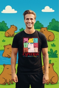 Tricou Barbat CapyBara - Capyeras - Img 2
