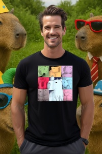 Tricou Barbat CapyBara - Colaj - Img 4