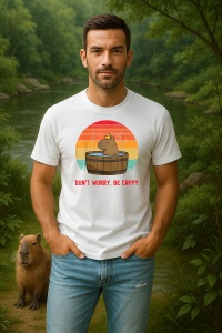 Tricou Barbat CapyBara - Jacuzzi - Img 2
