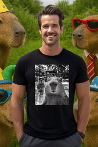 Tricou Barbat CapyBara - Selfie - Img 4