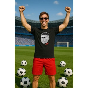 Tricou Barbat cu Fotbalistul Artem Dovbyk - Girona FC - Img 2