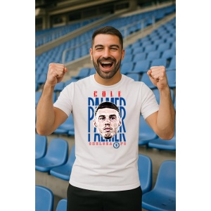 Tricou Barbat cu Fotbalistul Cole Jermaine Palmer - Chelsea FC - Img 12