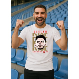 Tricou Barbat cu Fotbalistul Declan Rice - Arsenal FC v2 - Img 7