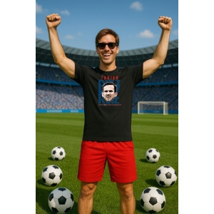 Tricou Barbat cu Fotbalistul Fabiin Ruiz Pea - Paris Saint - Germain - Img 2