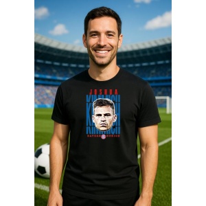 Tricou Barbat cu Fotbalistul Joshua Walter Kimmich - Bayern Mnchen - Img 5