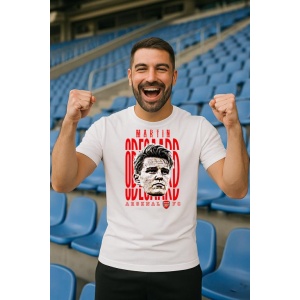 Tricou Barbat cu Fotbalistul Martin ydegaard - Arsenal FC - Img 10