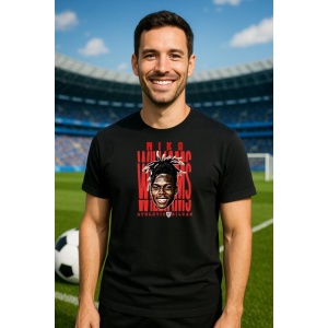Tricou Barbat cu Fotbalistul Nicholas Nico Williams Arthuer - Athletic Bilbao - Img 4