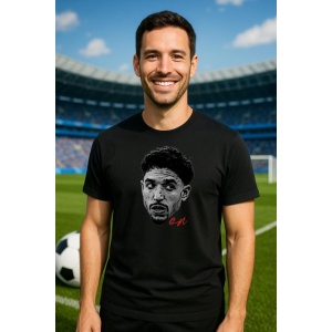 Tricou Barbat cu Fotbalistul Omar Marmoush - Eintracht Frankfurt - Img 4