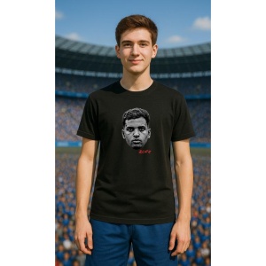 Tricou Barbat cu Fotbalistul Rodrygo Goes - Real Madrid - Img 4