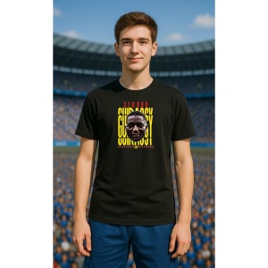 Tricou Barbat cu Fotbalistul Serhou Yadaly Guirassy - Borussia Dortmund - Img 3