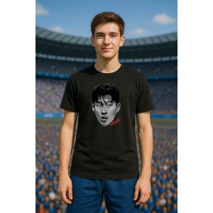 Tricou Barbat cu Fotbalistul Son Heung - min - Tottenham Hotspur - Img 4
