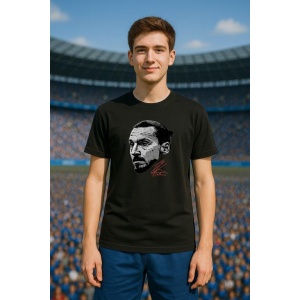 Tricou Barbat cu Fotbalistul Zlatan Ibrahimovic - AC Milan - Img 6