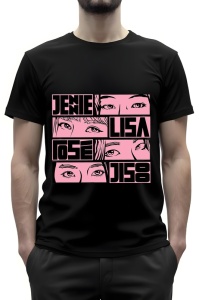 Tricou barbat - Jenie, Lisa, Rose, Jisoo - KPOP, stil, muzică, idol, cultură, pop, trendy, grup, fanbase, Korea