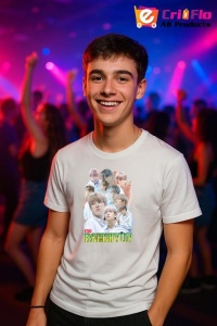 Tricou barbat Kpop cu trupa BAEKHYUN EXO 1 music Coreean 143 - Img 5