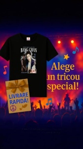 Tricou barbat Kpop cu trupa CHRISTOPHER CHAN BANG BANG CHAN music Coreean 204 - Img 10