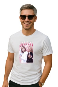Tricou barbat Kpop cu trupa JIHYO music Coreean 232 - Img 2
