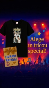 Tricou barbat Kpop cu trupa JUNG KOOK music Coreean 239 - Img 10
