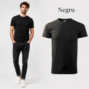 Tricou bărbat Malfini Basic Clasic, 100% bumbac, 160 g/m², guler rotund, 48 de culori, mărimi XS–5XL - Img 58