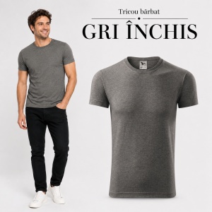 Tricou Bărbat Malfini Viper 143, 100% Bumbac, 180 g/m², Guler Rotund, Croială Slim Fit, 15 Culori Disponibile, Mărimi S 3XL - Img 17