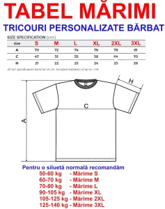 Tricou barbat personalizat cu logo-ul companiei - Img 3