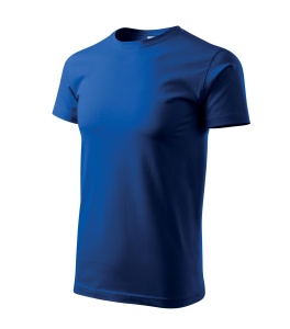 Tricou pentru barbati basic din bumbac de culoare albastru regal